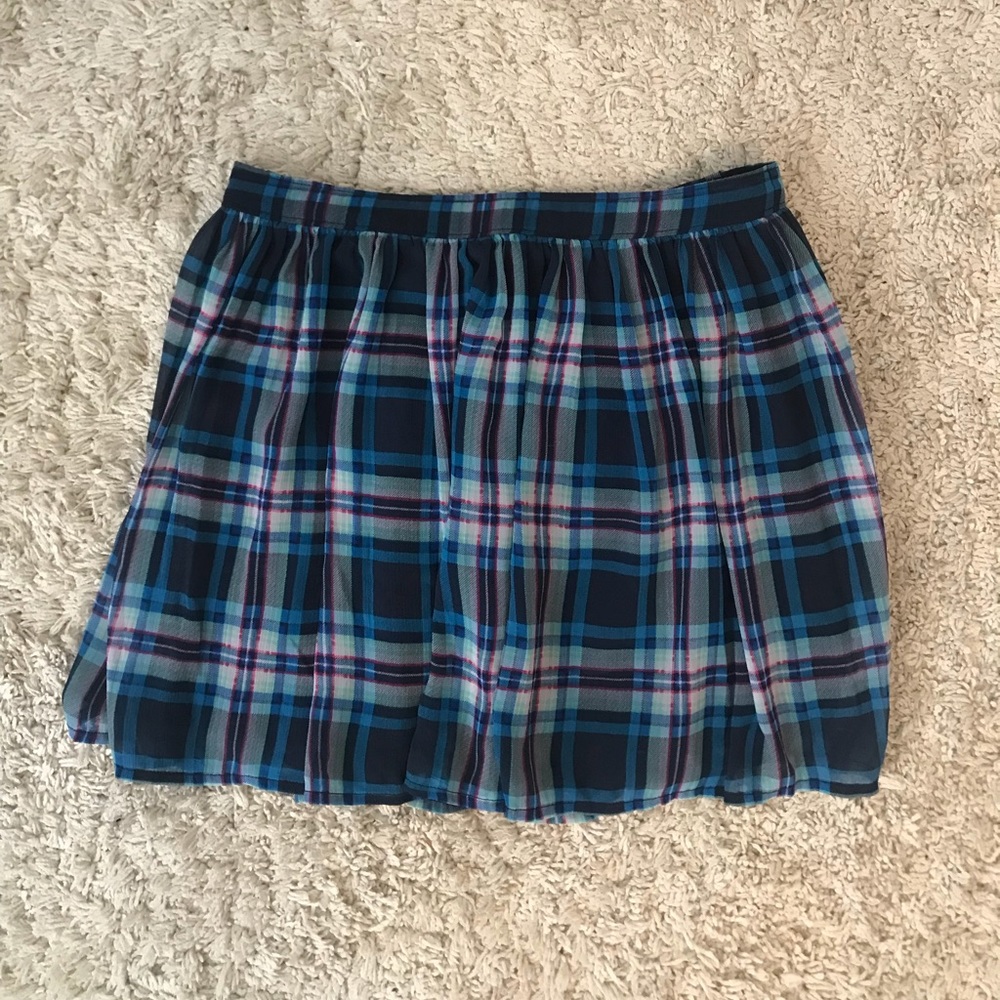 Hollister Plaid Skirt